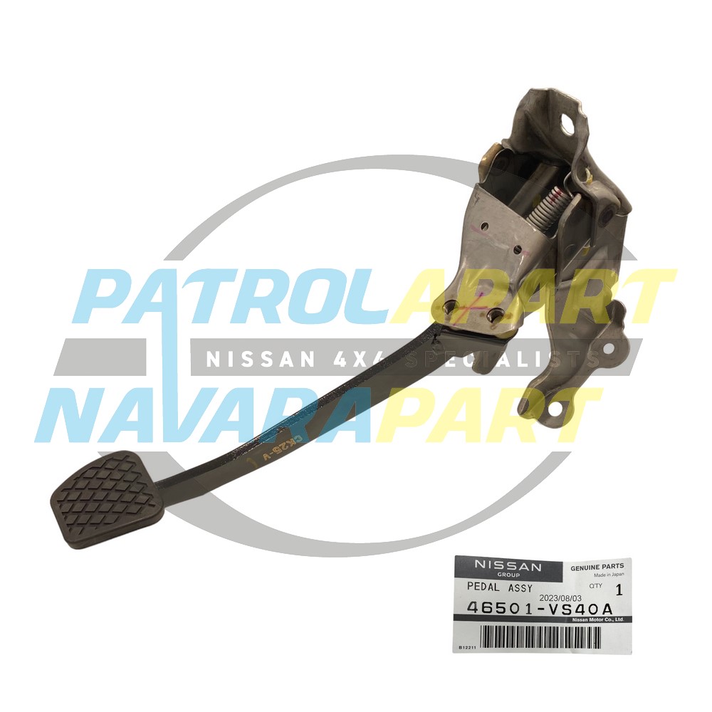 Genuine Nissan Manual Brake Pedal - Nissan Patrol Y61 GU