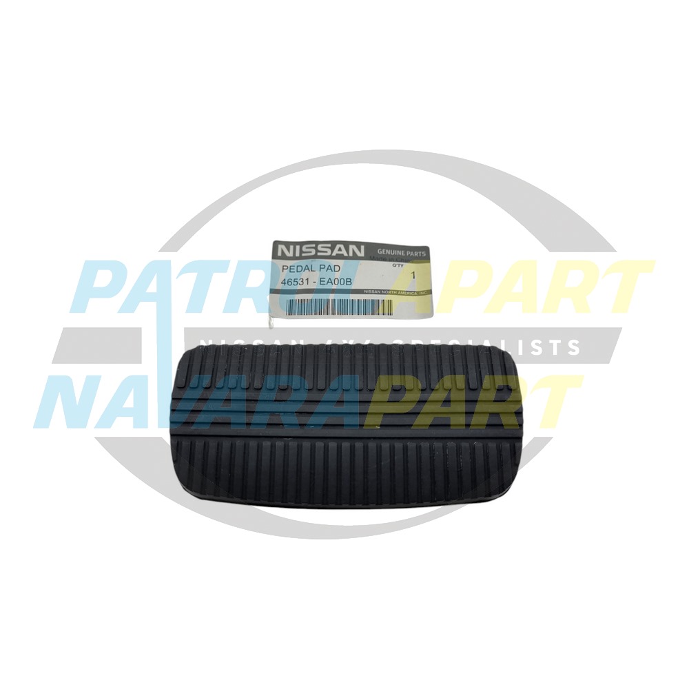 Genuine Nissan Automatic Brake Pedal Rubber - Nissan Navara D40 2005-2015 & Pathfinder R51