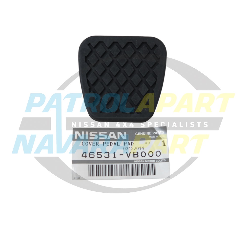 Genuine Nissan Pedal Rubber - Nissan Patrol Y61 GU Manual
