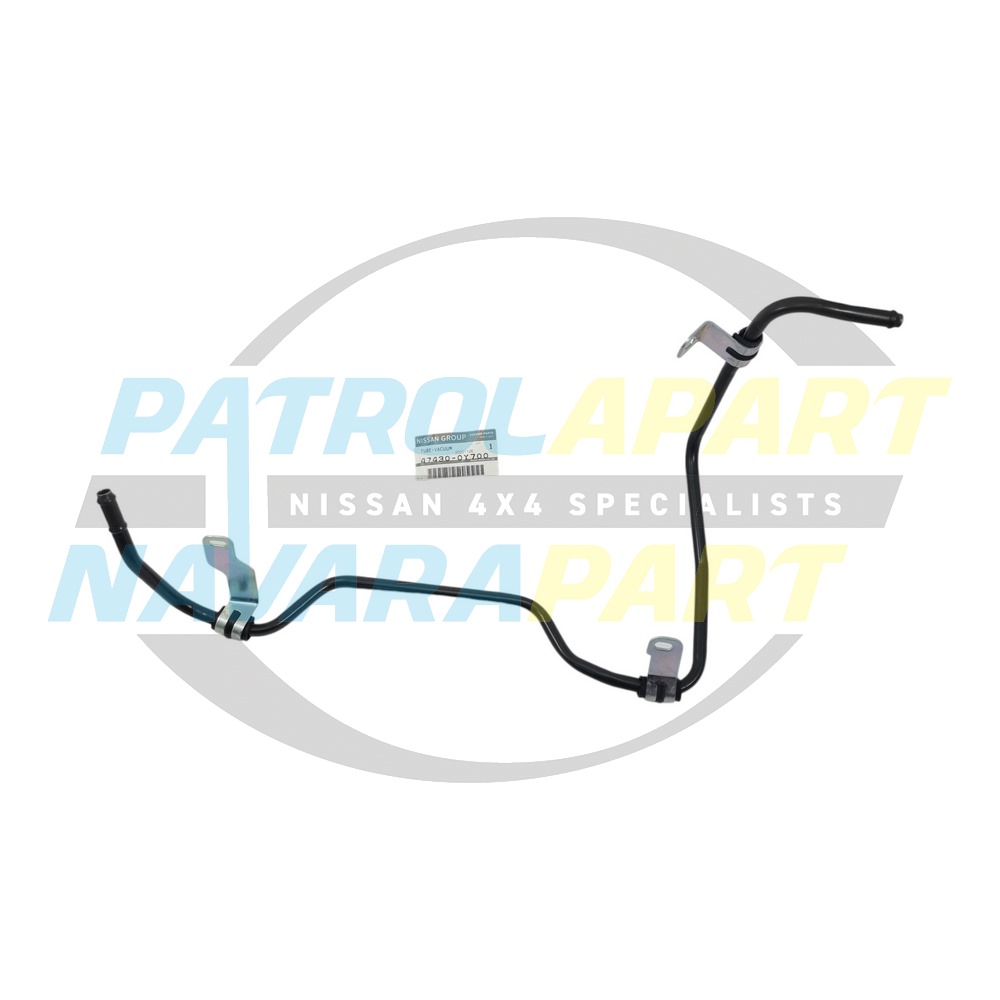 Genuine Nissan Late Vacuum Pump Tube Under Sump TD42 - Nissan Patrol Y60 GQ & Y61 GU