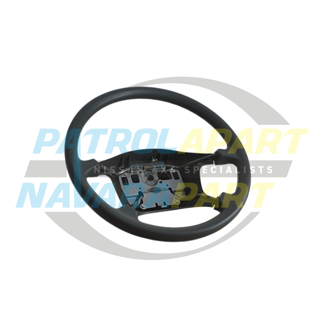 Genuine Nissan Steering Wheel No Horn Pad - Nissan Patrol Y61 GU Ute