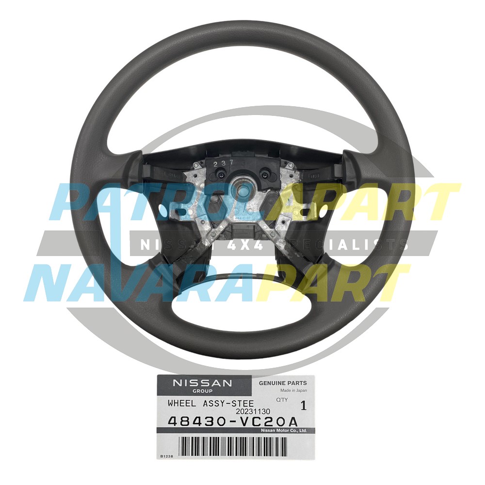 Genuine Nissan Steering Wheel - Nissan Patrol Y61 GU 1997-2017