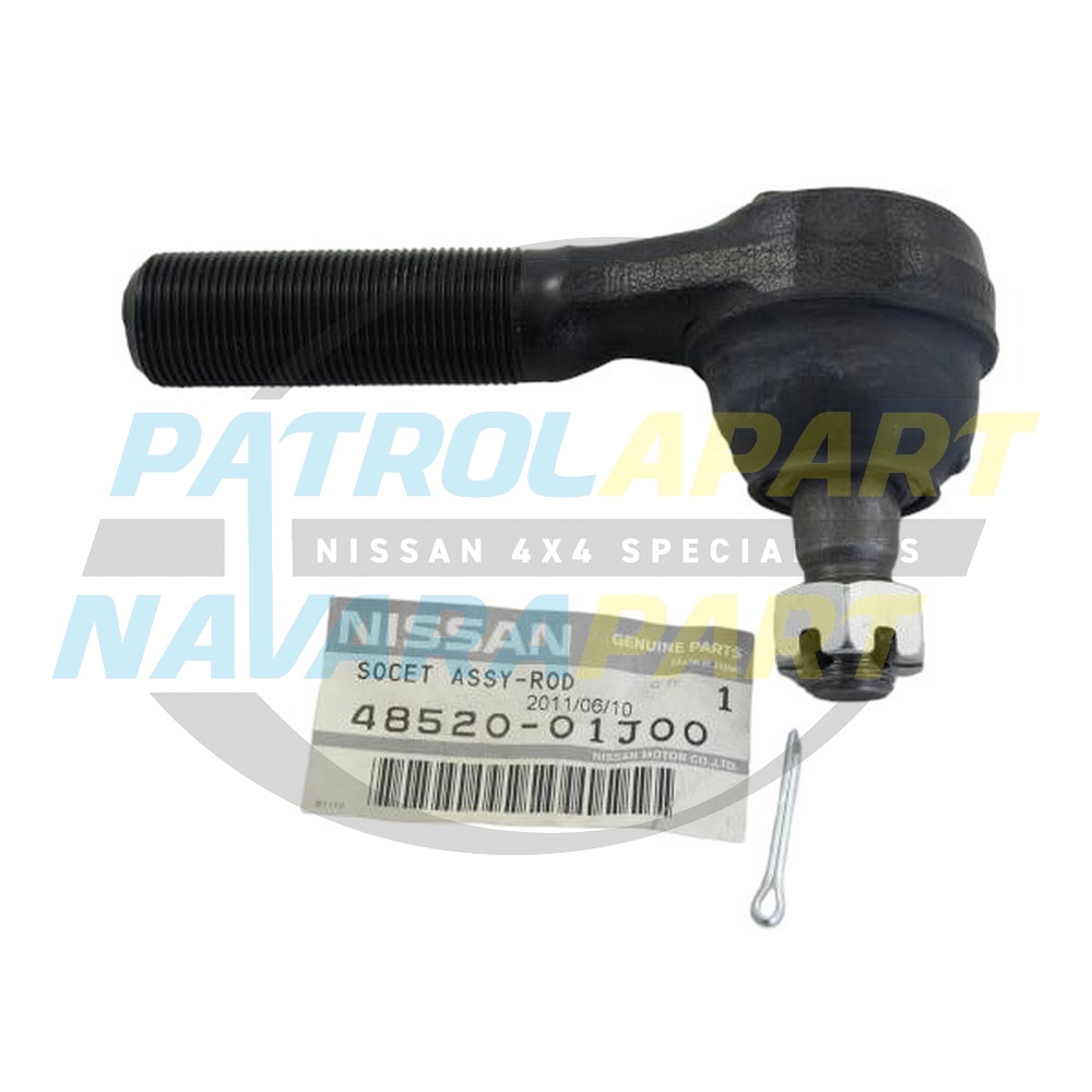 Genuine Nissan Tie Rod End RH 'Male' - Nissan Patrol Y60 GQ