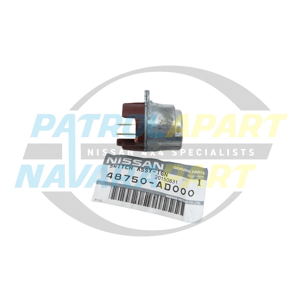 Genuine Nissan Ignition Barrel Switch - Nissan Patrol Y60 GQ