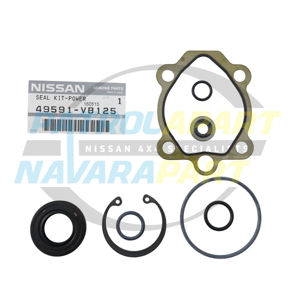 Genuine Nissan Power Steering Pump Seal Kit TB45, TB48, TD42 - Nissan Patrol Y61 GU