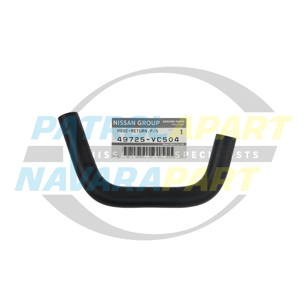 Genuine Nissan Power Steering Return Hose RD28, TB45, TD42, ZD30 - Nissan Patrol Y61 GU