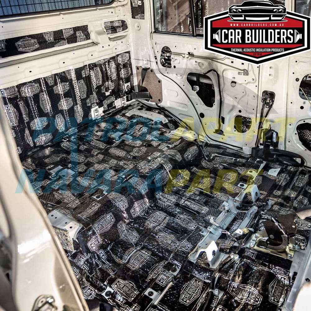 Dual Cab Ute Sound Deadener Floorpan and Doors Pack - Nissan Navara D22, D23, D27, D40 & Mitsubishi Triton MV