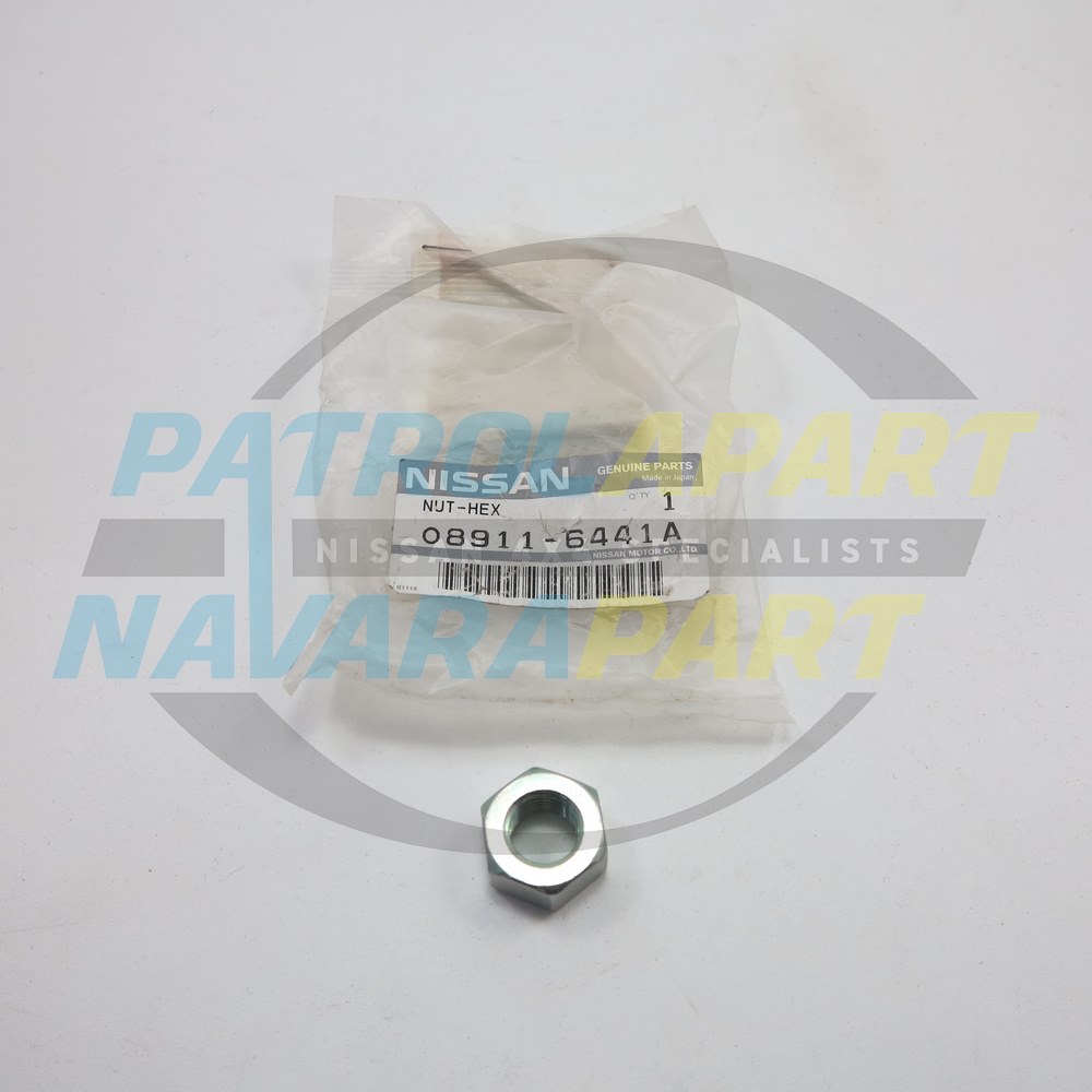 Genuine Nissan Tie Rod End / Torsion Bar Adjuster Nut M14 - Nissan Patrol Y60 GQ 1987-2017, Y61 GU 1987-2017 & Navara D22