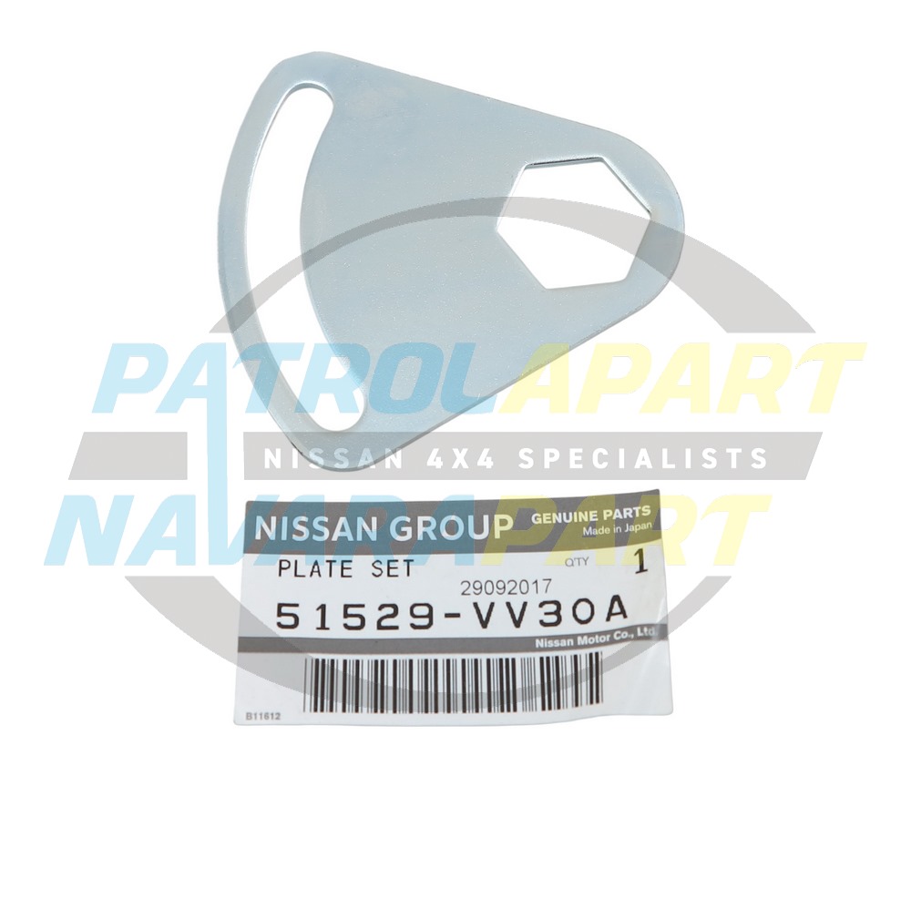 Genuine Nissan Panhard Rod Locking Plate - Nissan Patrol Y60 GQ 1987-2017 & Y61 GU 1987-2017