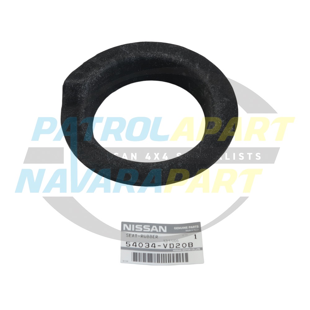 Genuine Nissan Front Coil Spring Seat Rubber Insulator - Nissan Patrol Y60 GQ & Y61 GU