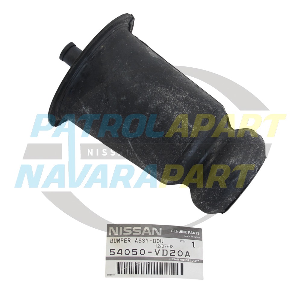Genuine Nissan Front Bump Stop - Nissan Patrol Y60 GQ & Y61 GU