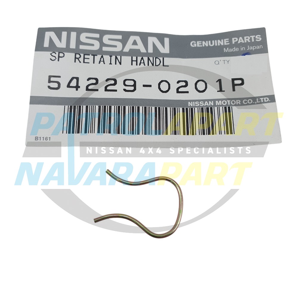 Genuine Nissan Manual Window Winder Horseshoe Clip - Nissan Patrol Y60 GQ & Y61 GU