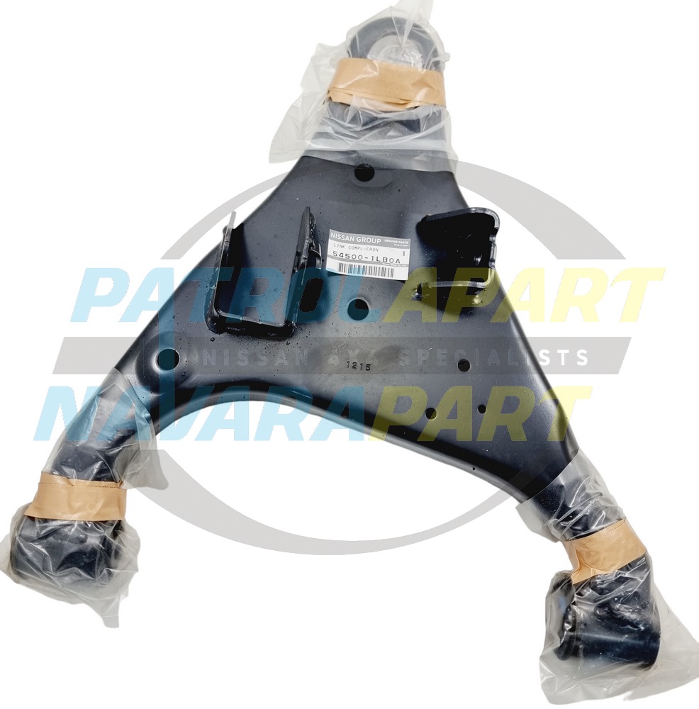 Genuine Nissan Front Right Hand Lower Control Arm - Nissan Patrol Y62