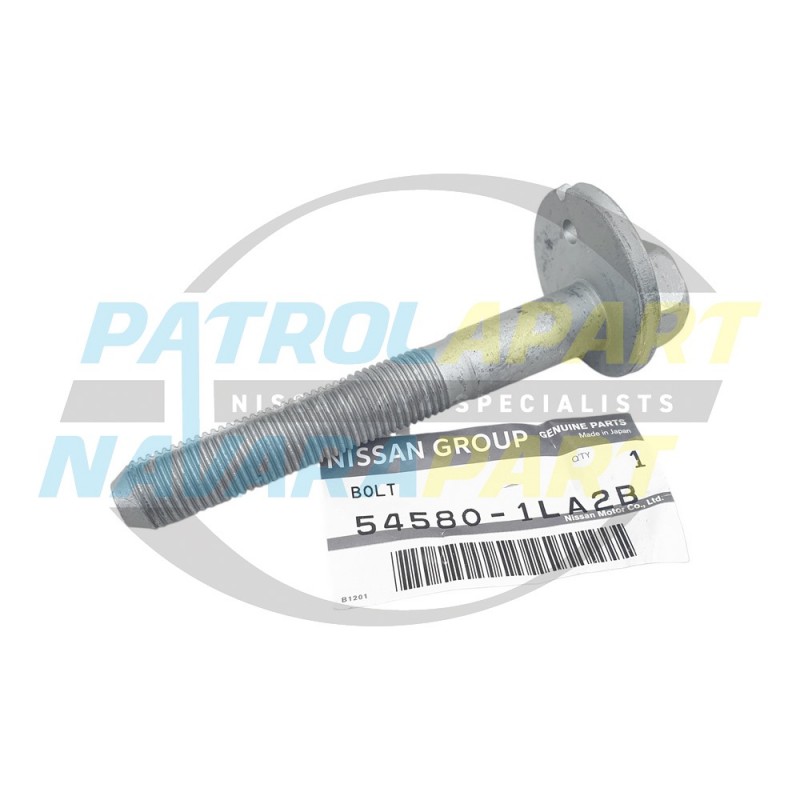 Genuine Nissan Rear Spring Control Arm Bolt VK56 - Nissan Patrol Y62