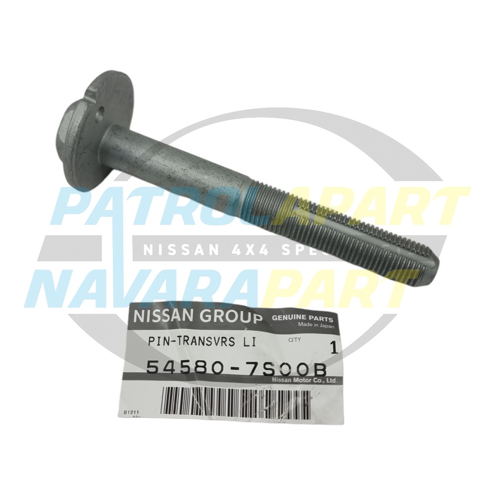 Genuine Nissan Front Lower Control Arm Bolt - Nissan Navara D40 2005-2015 & Pathfinder R51