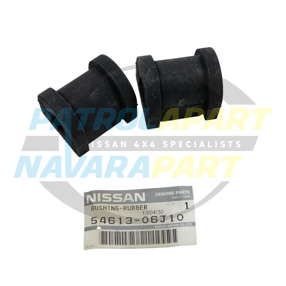 Genuine Nissan Rear Sway Bar 'D' Bush Set 17mm - Nissan Patrol Y60 GQ