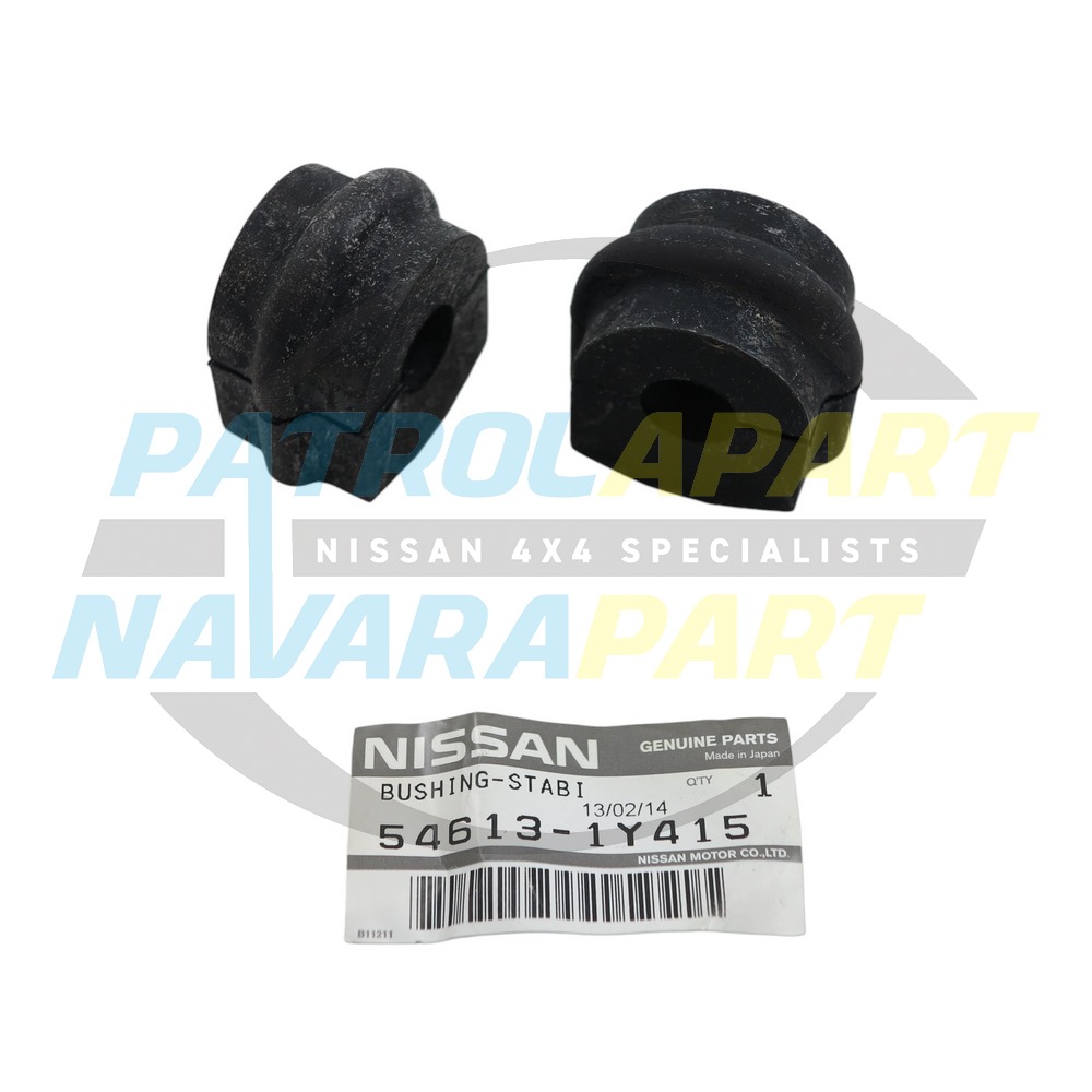 Genuine Nissan Ute Front Sway Bar 'D' Bush Set - Nissan Patrol Y61 GU