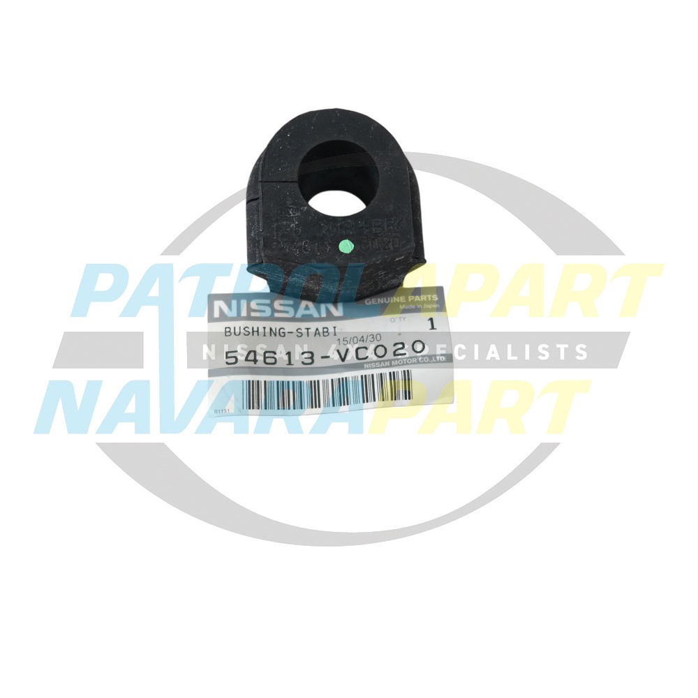 Genuine Nissan Front Sway Bar 'D' Bush 20mm - Nissan Patrol Y61 GU Ute Leaf & Y61 GU Wagon 12/12+