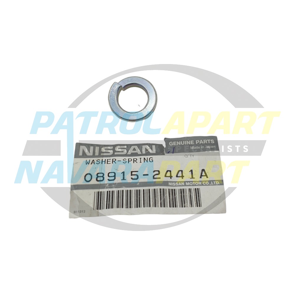 Genuine Nissan Front Brake Caliper Mounting Bolt Spring Washer - Nissan Patrol Y60 GQ & Y61 GU