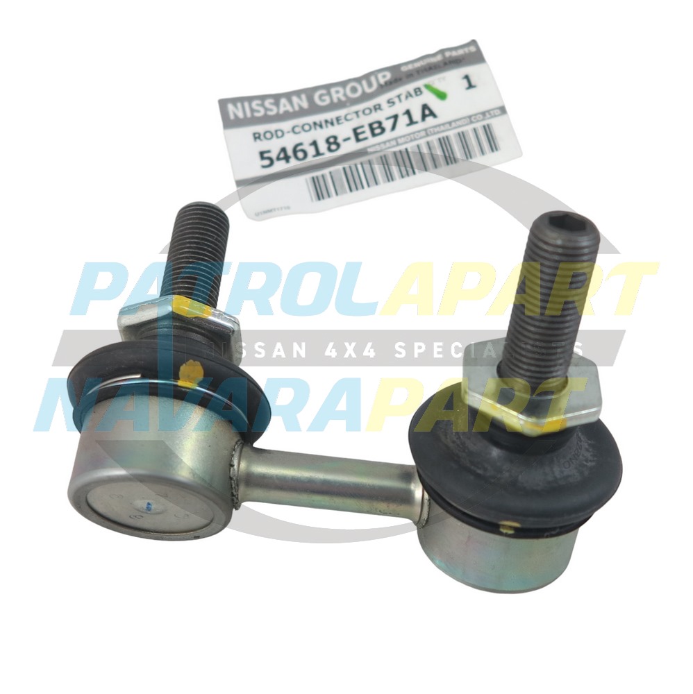 Genuine Nissan RH Right Hand Front Sway Bar Link YD25 - Nissan Navara D40 2008-2015