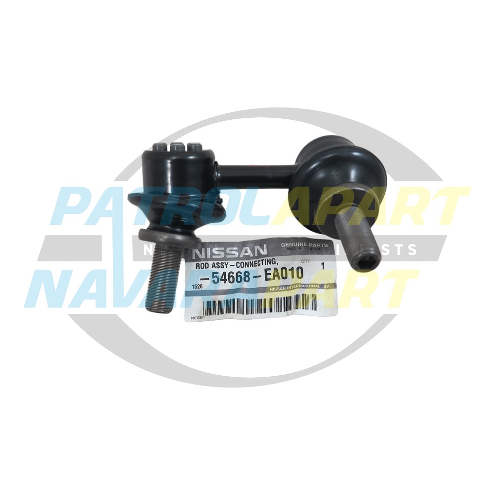 Genuine Nissan LH Left Hand Front Sway Bar Link - Nissan Navara D40 2005-2015