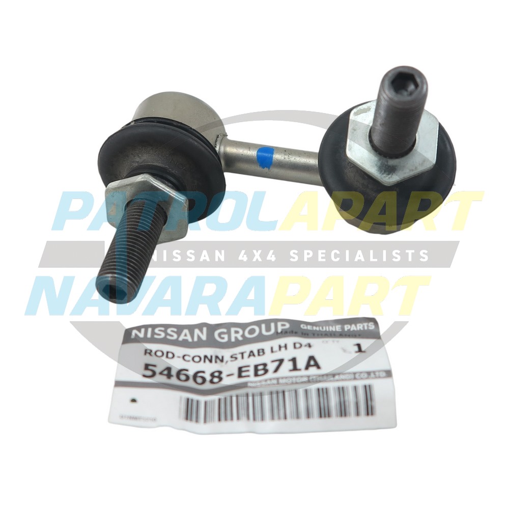 Genuine Nissan LH Left Hand Front Sway Bar Link YD25 - Nissan Navara D40 2008-2015