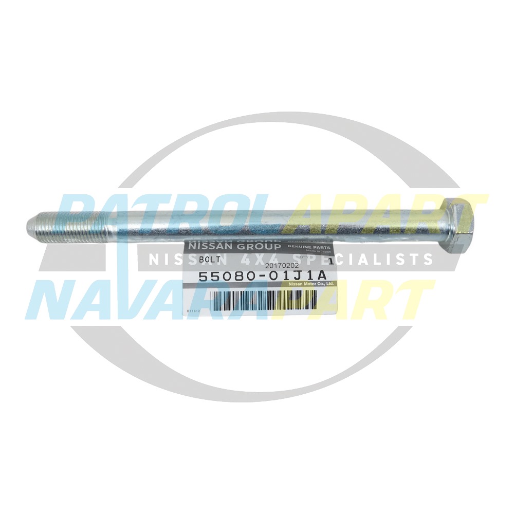 Genuine Nissan Trailing Arm LONG Bolt - Nissan Patrol Y60 GQ & Y61 GU
