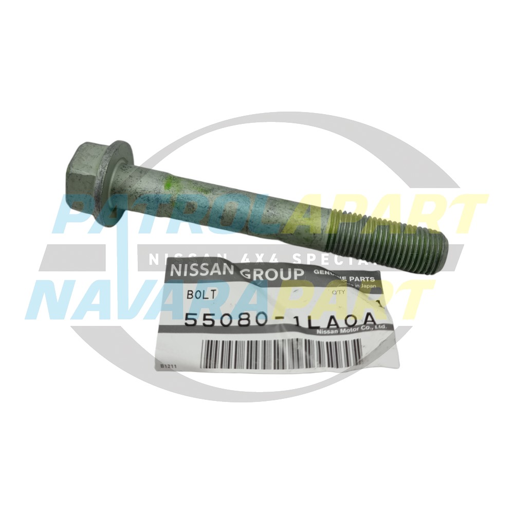 Genuine Nissan Rear Upper & Lower Control Arm Bolt VK56 - Nissan Patrol Y62