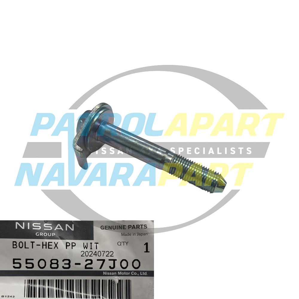 Genuine Nissan Front Panhard Rod Bolt - Nissan Patrol Y60 GQ Ute & Wagon S1 & Y61 GU Ute & Wagon S1