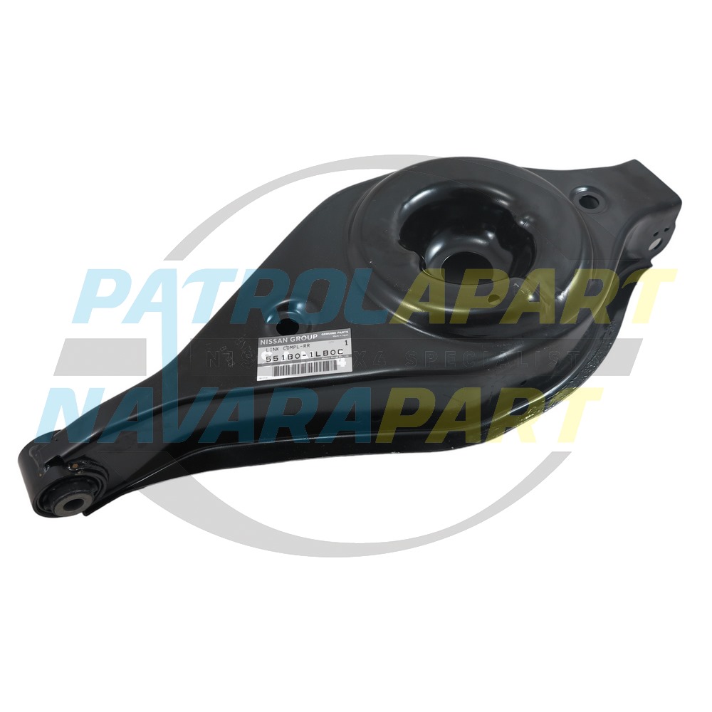 Genuine Nissan Left OR Right Rear Lower Spring Arm VK56 - Nissan Patrol Y62