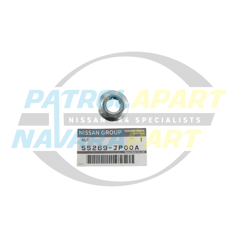 Genuine Nissan Front Lower Strut Nut - Nissan Patrol Y62