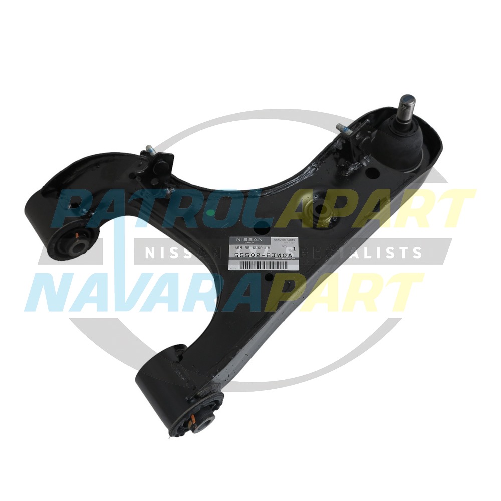 Genuine Nissan Rear Left Hand Upper Control Arm - Nissan Patrol Y62