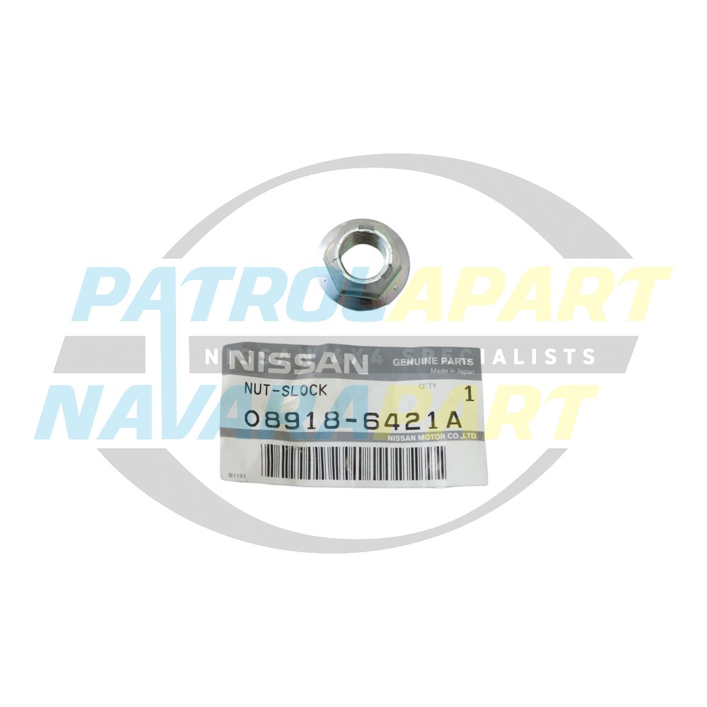 Genuine Nissan Body Mount Nut - Nissan Patrol Y60 GQ 10/91+ & Y61 GU 10/91+