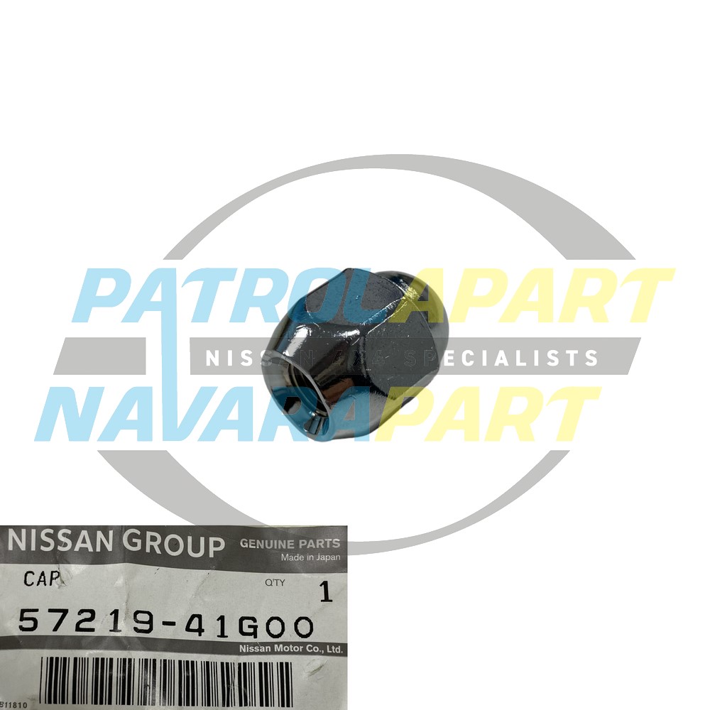 Genuine Nissan Wheel Nut - Nissan Patrol Y60 GQ