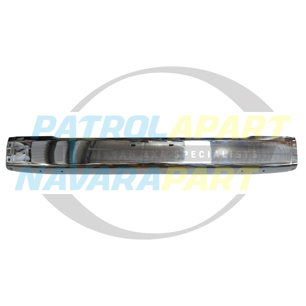Genuine Nissan Chrome Bumper Bar Centre Piece - Nissan Patrol Y60 GQ 1987-1997