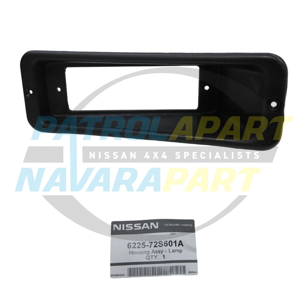 Genuine Nissan Steel BullBar Light Surround - Nissan Patrol Y61 GU & Navara D22 & D40