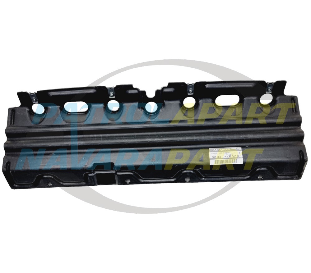 Genuine Nissan Front Air Dam Under Radiator - Nissan Patrol Y61 GU