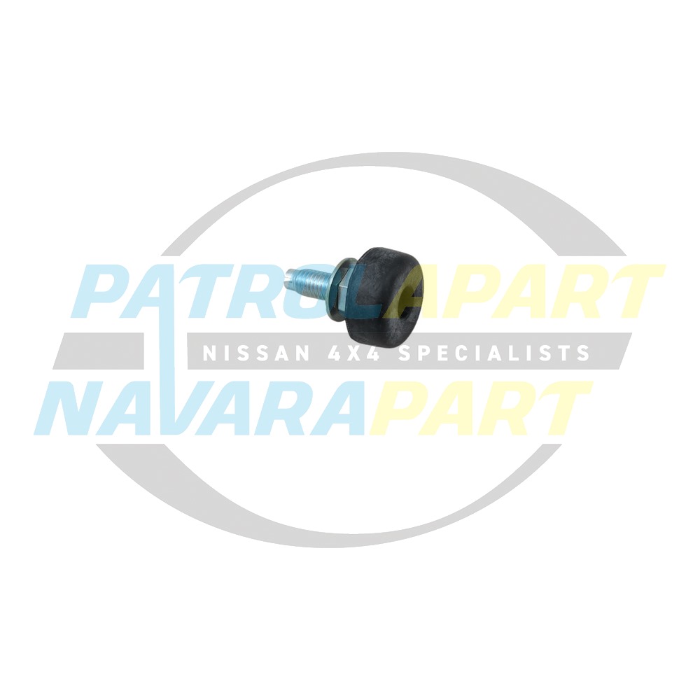 Genuine Nissan Bonnet Rubber Adjuster Stopper - Nissan Patrol Y60 GQ
