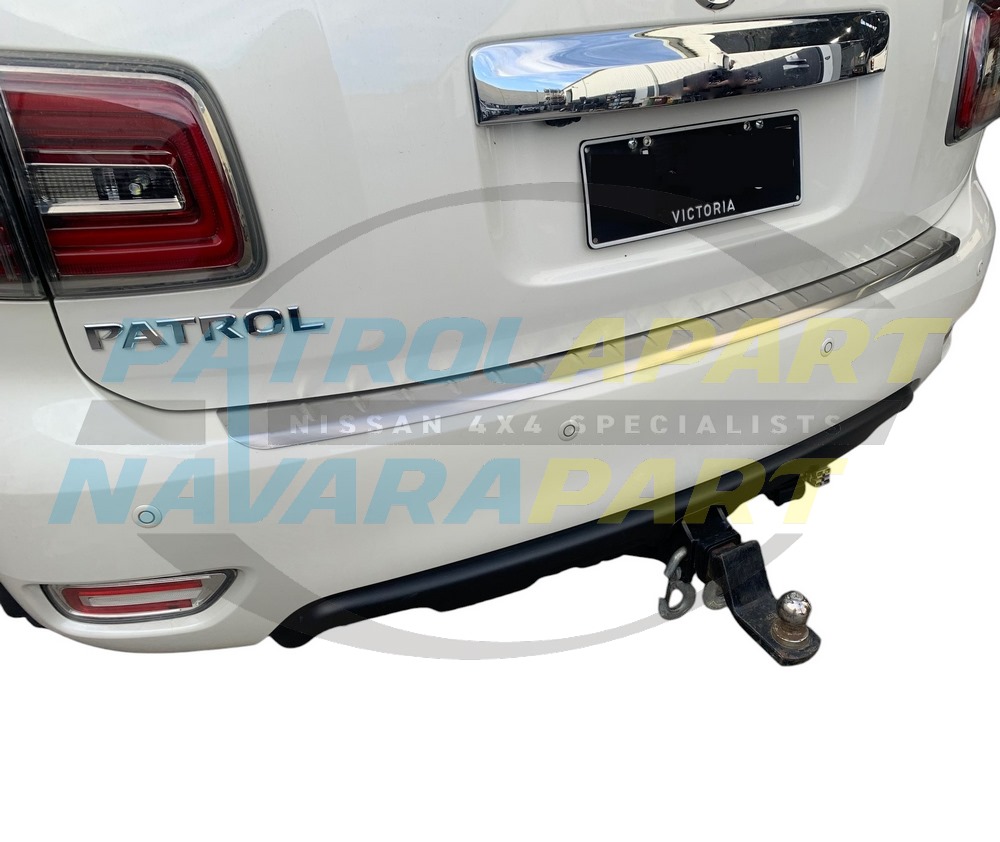 Rear Bumper Scuff Plate Protector - Nissan Patrol Y62 S1-4