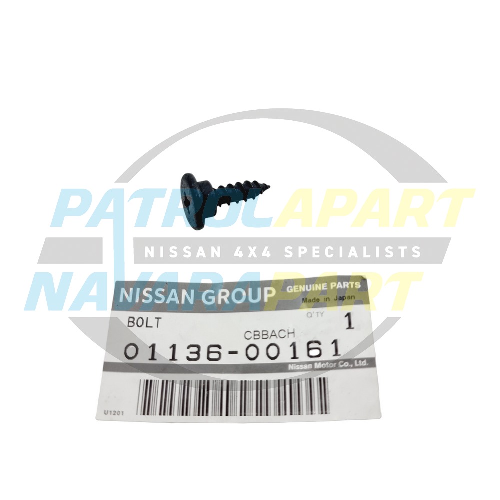 Genuine Nissan Flare Screw - Nissan Patrol Y60 GQ