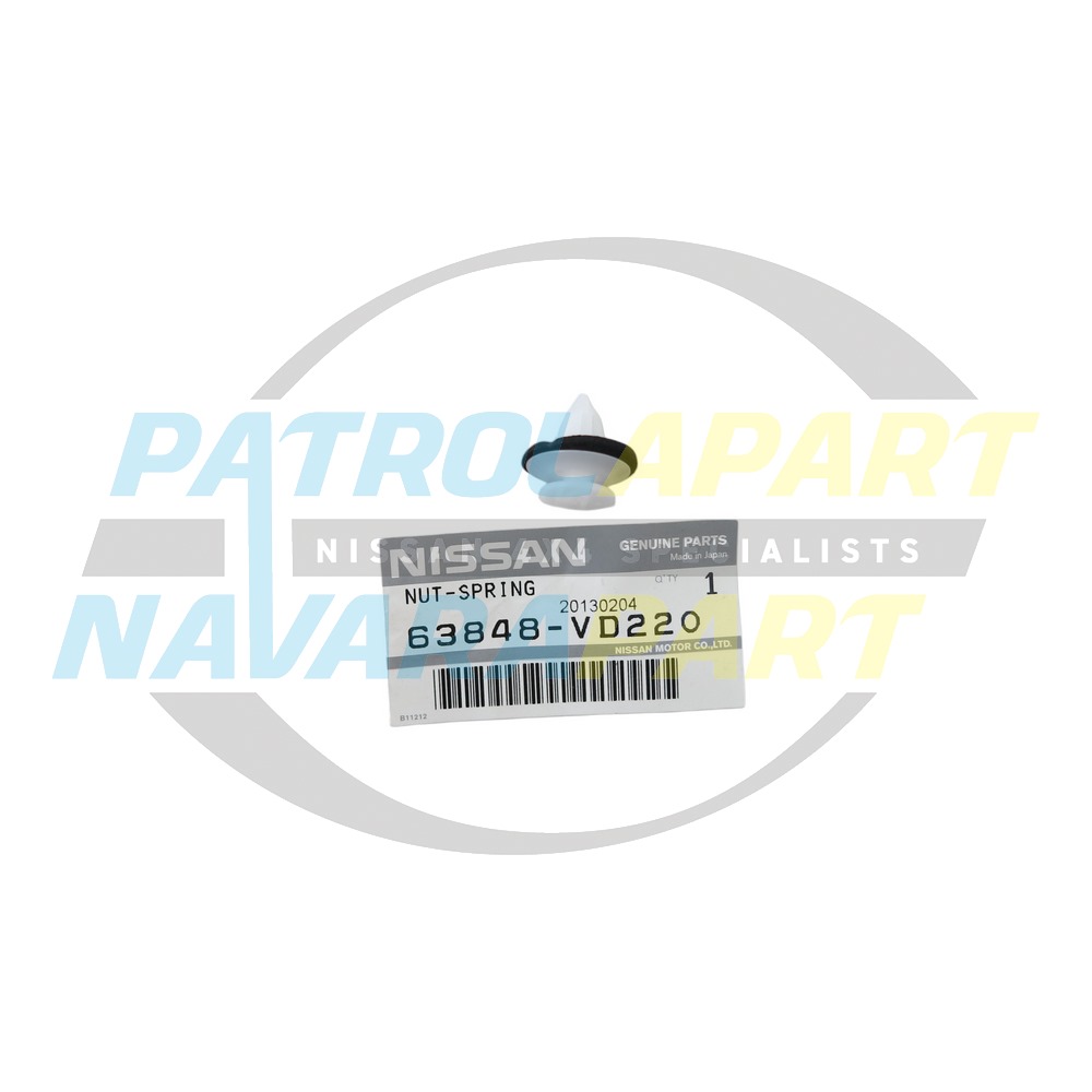 Genuine Nissan Flare Clip - Nissan Patrol Y61 GU
