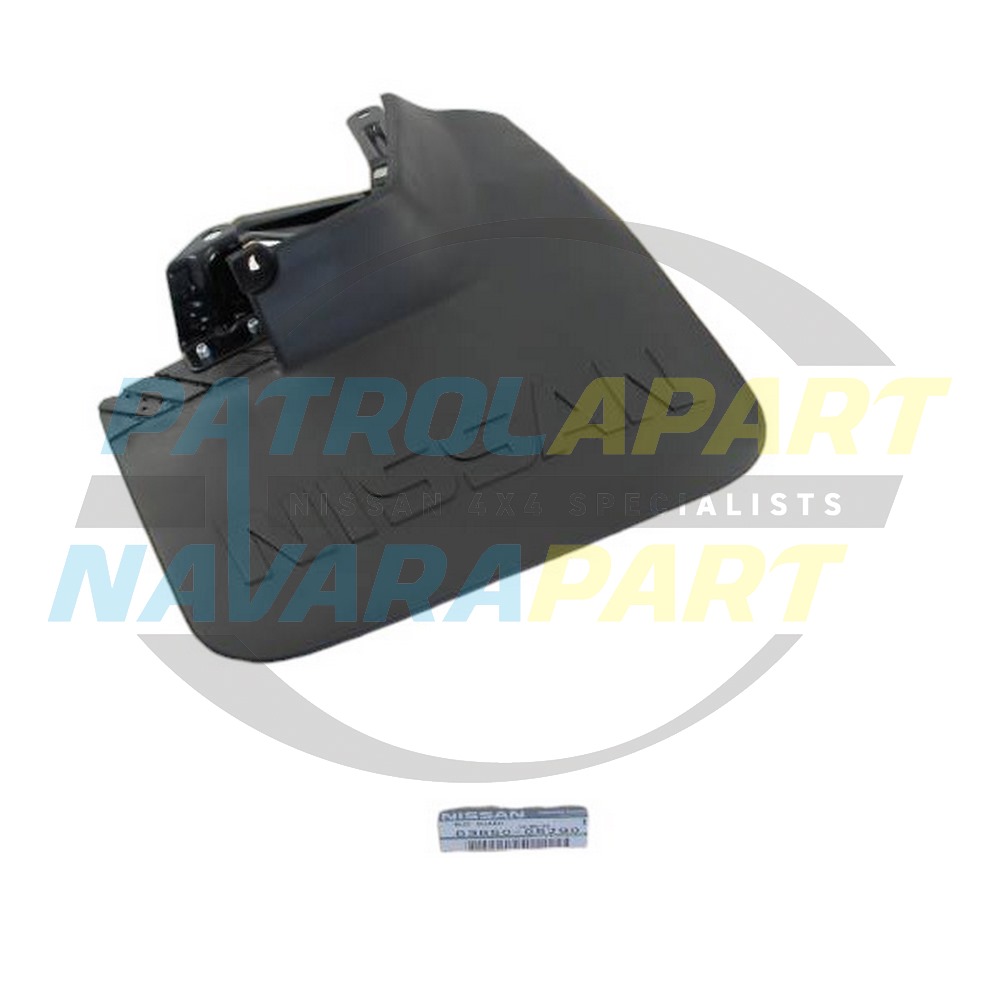 Genuine Nissan RHF Mudflap Wide - Nissan Patrol Y60 GQ 1987-1997