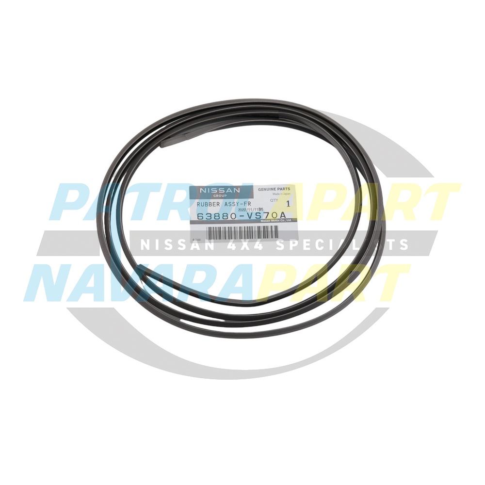 Genuine Nissan Right Front Flare Seal K43 Silver - Nissan Patrol Y61 GU