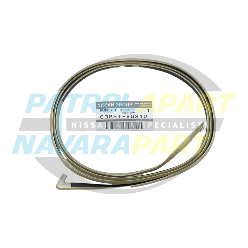 Genuine Nissan Left Front Flare Seal GOLD EY0 - Nissan Patrol Y61 GU