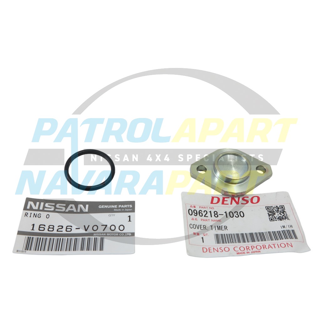 Genuine Nissan Injector Pump Advance Plate & O-ring RD28 - Nissan Patrol Y61 GU