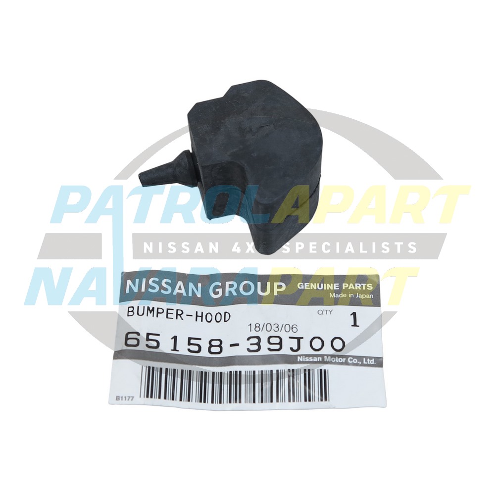 Genuine Nissan Bonnet Stop Middle Rubber - Nissan Patrol Y60 GQ