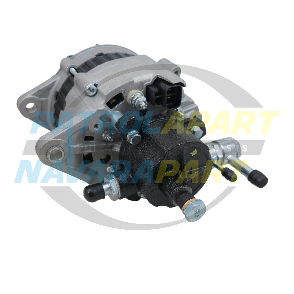 Jaylec Alternator with Vac Pump 24v 40amp - Nissan Patrol GQ TD42