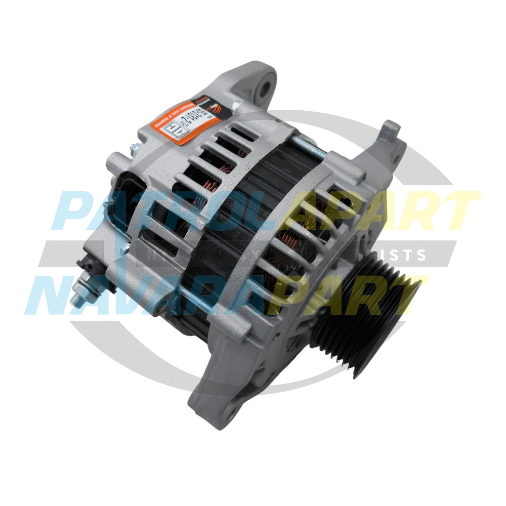Alternator (Fixed Pulley) 12V 90A ZD30 - Nissan Patrol Y61 GU & Navara D22