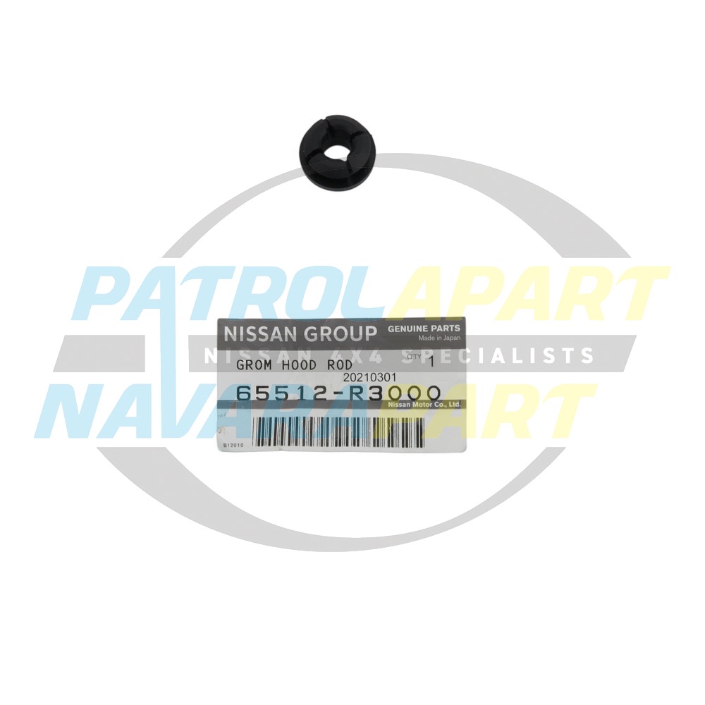 Genuine Nissan Bonnet Rod Support Stay Grommet - Nissan Patrol Y60 GQ
