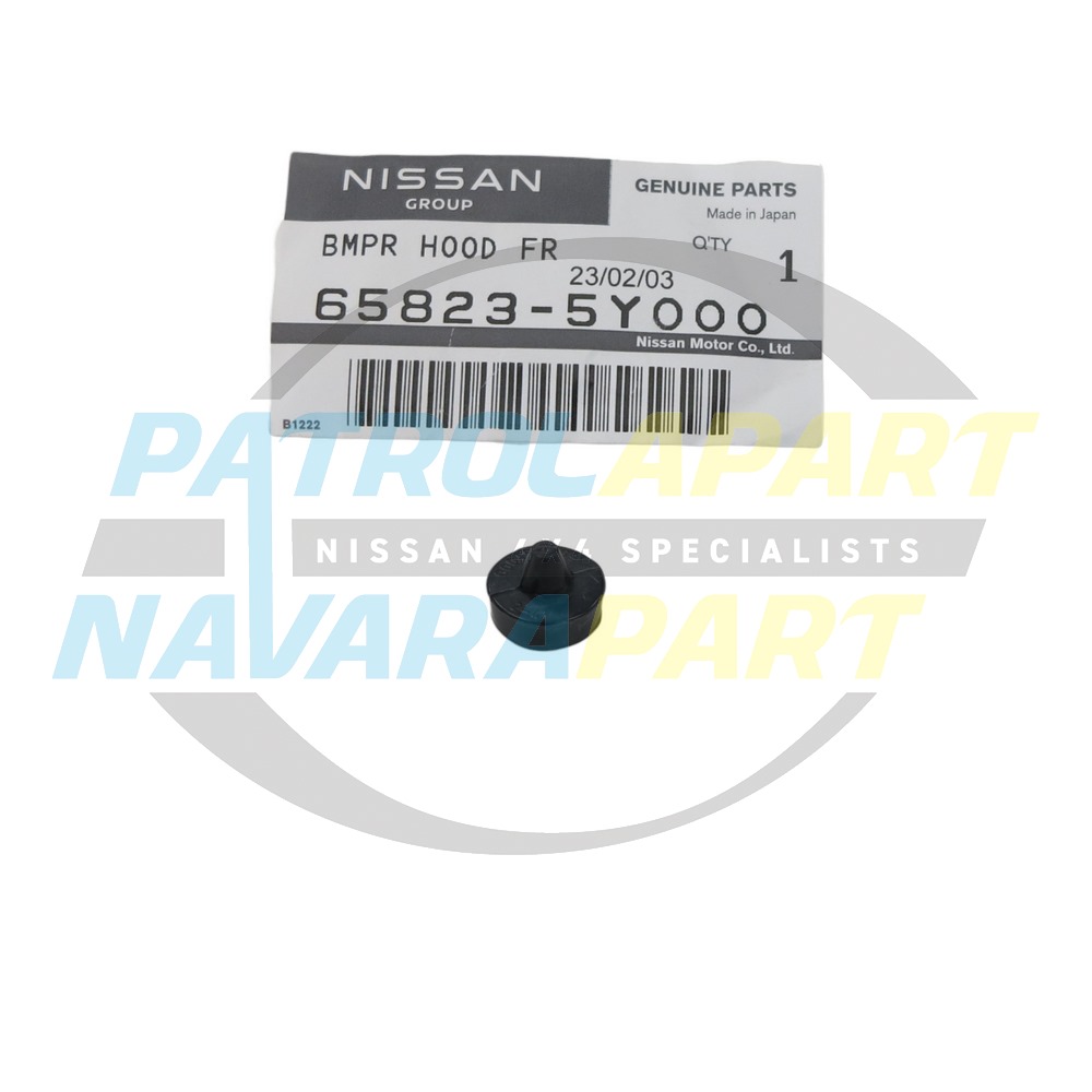 Genuine Nissan Bonnet Rubber Bumper - Nissan Patrol Y61 GU